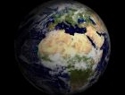 Earth Satellite View Globe Africa Space