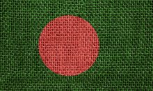 Bangladesh textile flag